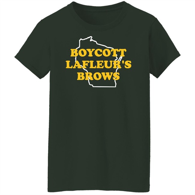 Campeche Collective Merch Boycott Lafleur's Brows T Shirt Campeche Collective Merch Boycott Lafleur's Brows T Shirt