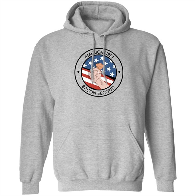 Pop Grape Merch Patriotic USA America First Bacon second Unisex Jersey T Shirt Pop Grape Merch Patriotic USA America First Bacon second Unisex Jersey T Shirt