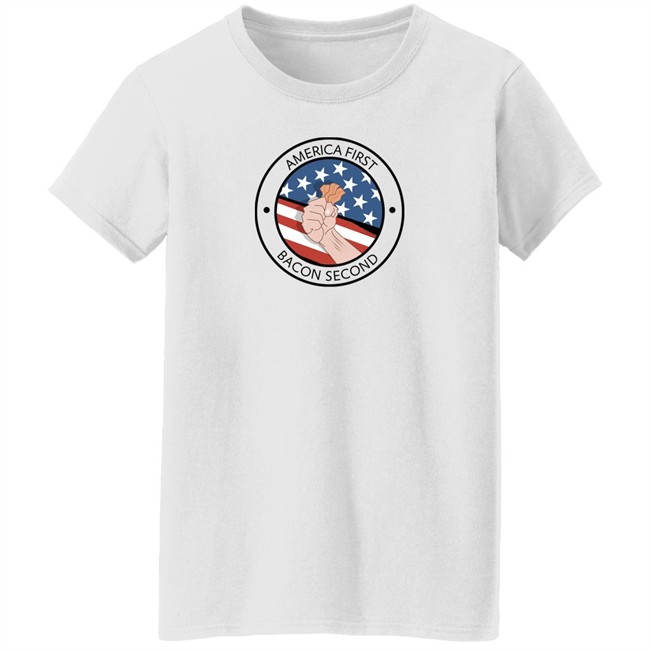 Pop Grape Merch Patriotic USA America First Bacon second Unisex Jersey T Shirt Pop Grape Merch Patriotic USA America First Bacon second Unisex Jersey T Shirt