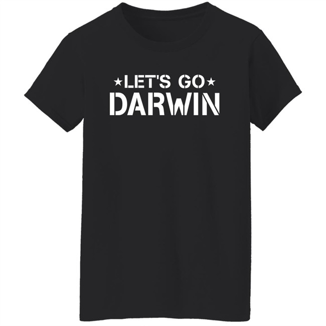 Samantha Worrel Shirts Let's Go Darwin Shirt Samantha Worrel Shirts Let's Go Darwin Shirt