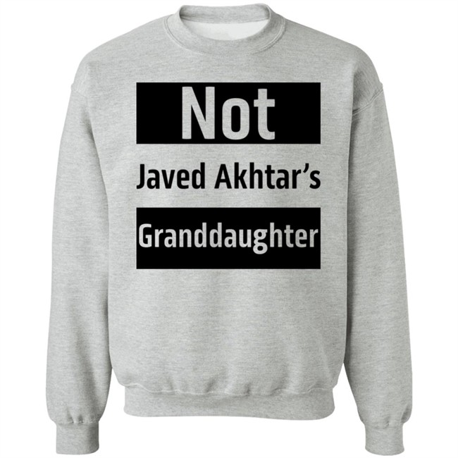 Urfi Javed Shirts Not Javed Akhtar's Granddaughter Shirt Urfi Javed Shirts Not Javed Akhtar's Granddaughter Shirt
