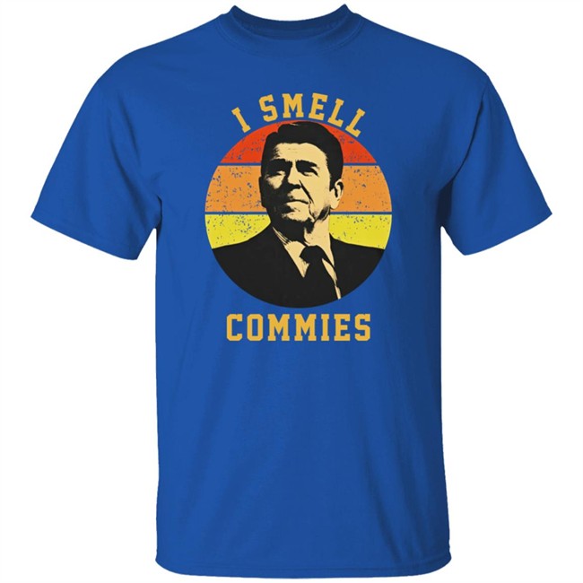 Ronald Reagan I Smell Commies T Shirt Dusty Desert Dweller Ronald Reagan I Smell Commies T Shirt Dusty Desert Dweller