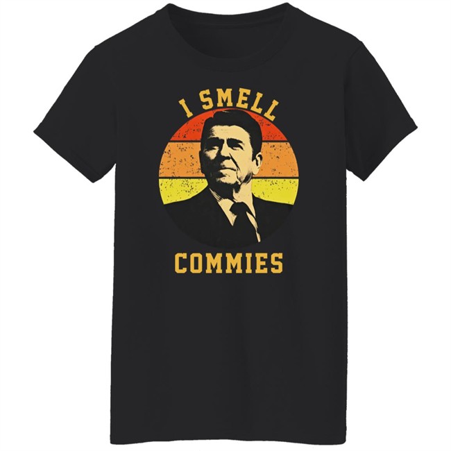 Ronald Reagan I Smell Commies T Shirt Dusty Desert Dweller Ronald Reagan I Smell Commies T Shirt Dusty Desert Dweller