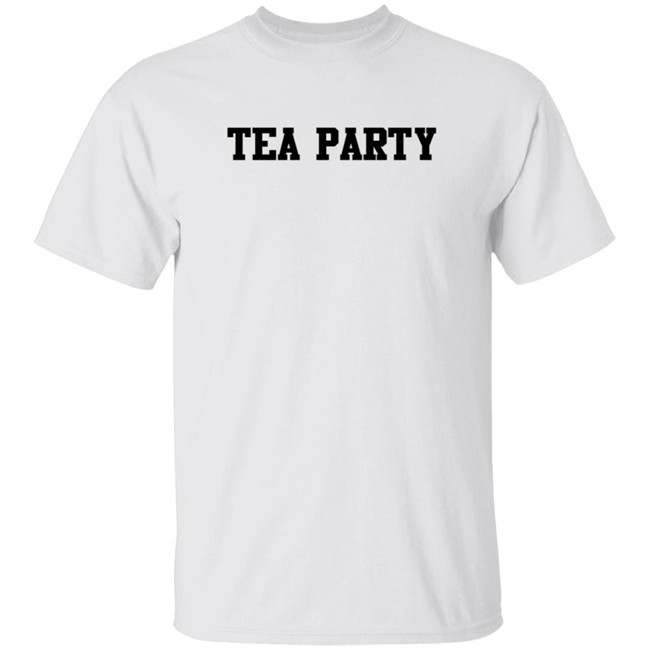 Daz Games Merch Tea Party Text Logo Pink Shirt