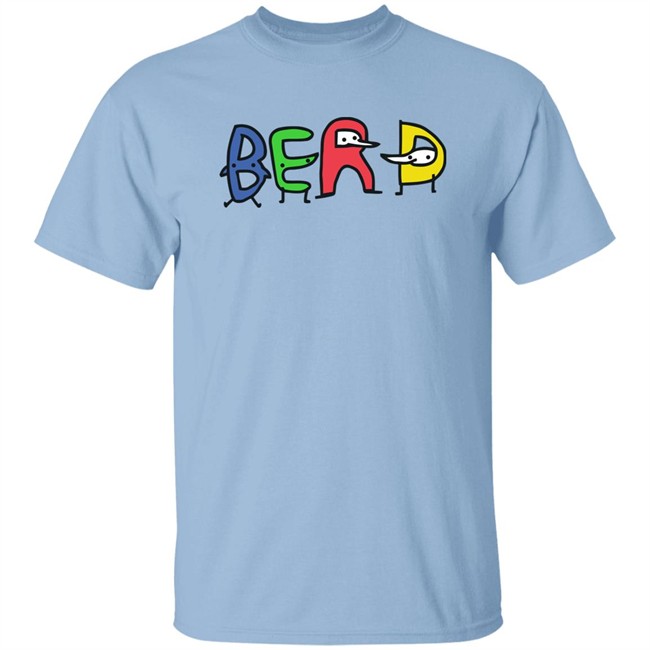 Shop the Warren Jame Berd Merch Store Baller Berdy Boi Berd Logo Shirt