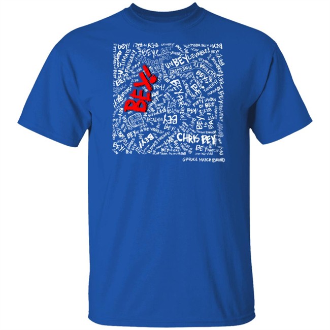 Chris Bey X Grudgematchbrand Misery Beysiness Shirt Chris Bey X Grudgematchbrand Misery Beysiness Shirt