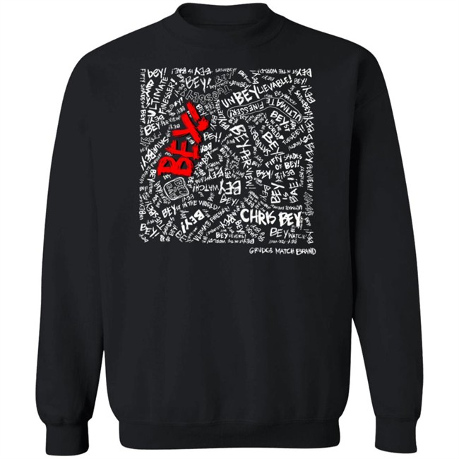 Chris Bey X Grudgematchbrand Misery Beysiness Shirt Chris Bey X Grudgematchbrand Misery Beysiness Shirt