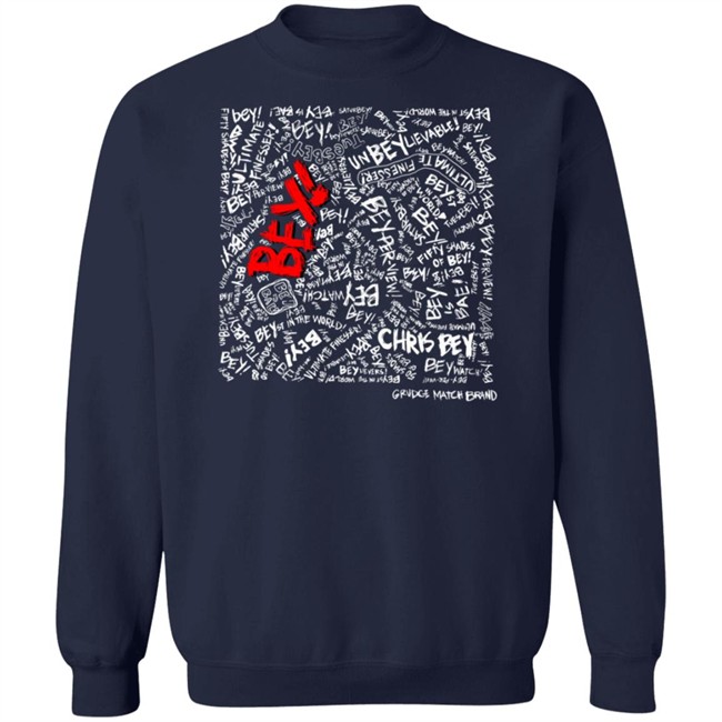 Chris Bey X Grudgematchbrand Misery Beysiness Shirt Chris Bey X Grudgematchbrand Misery Beysiness Shirt