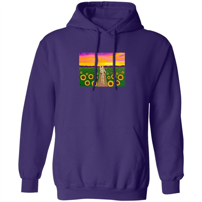 Pop Art Home Decor Sunflower Field Of Dreams Hoodie