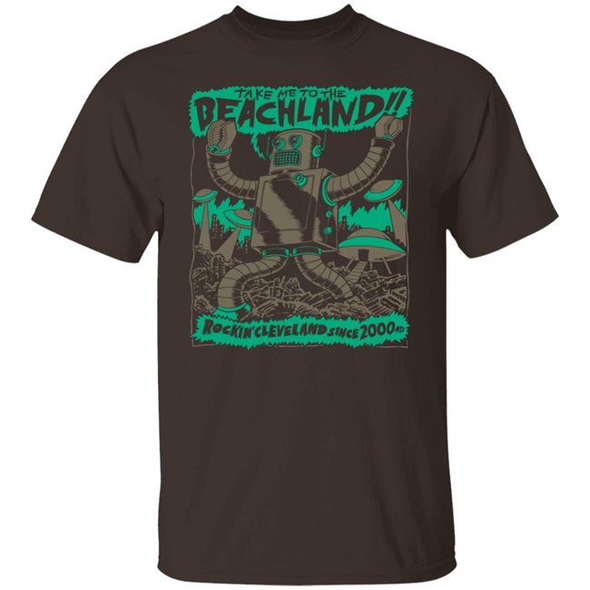 Beachlandballroom Beachland Robot T Shirt Beachlandballroom Beachland Robot T Shirt