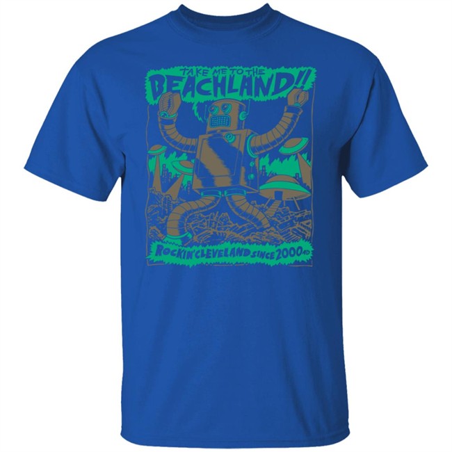 Beachlandballroom Beachland Robot T Shirt Beachlandballroom Beachland Robot T Shirt
