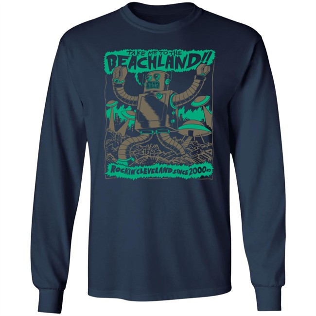 Beachlandballroom Beachland Robot T Shirt Beachlandballroom Beachland Robot T Shirt