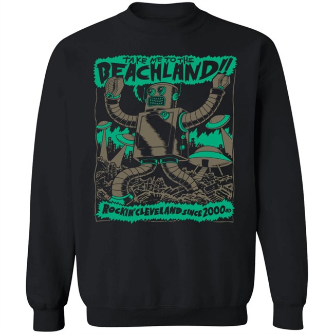 Beachlandballroom Beachland Robot T Shirt Beachlandballroom Beachland Robot T Shirt