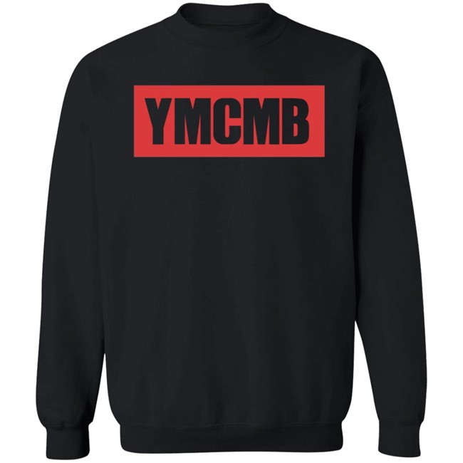 Grimes Merch Red Box Logo Ymcmb Sweatshirt
