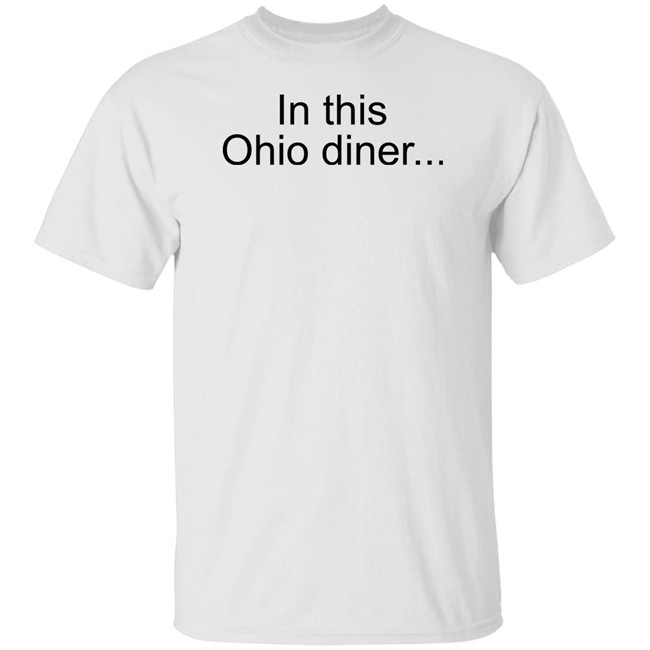 New York Times Pitchbot Merch In This Ohio Diner... T Shirt New York Times Pitchbot Merch In This Ohio Diner... T Shirt