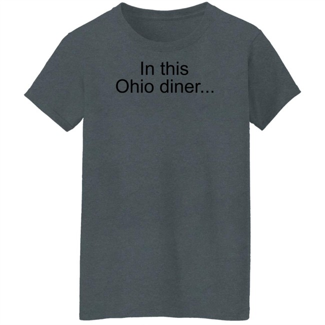 New York Times Pitchbot Merch In This Ohio Diner... T Shirt New York Times Pitchbot Merch In This Ohio Diner... T Shirt