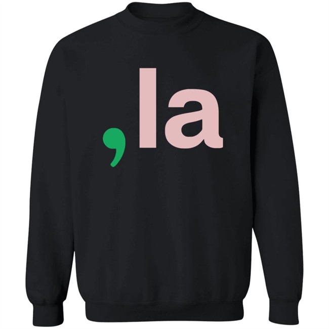 Kamala Harris Sorority Colors Comma La Sweatshirt