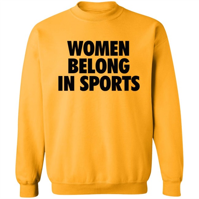 Women Belong In Sports Hoodie Women Belong In Sports Hoodie