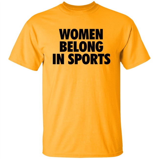 Women Belong In Sports Hoodie Women Belong In Sports Hoodie