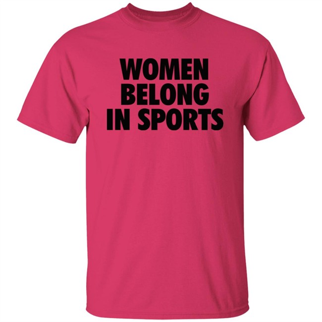 Women Belong In Sports Hoodie Women Belong In Sports Hoodie