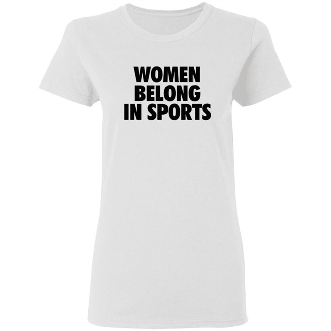 Women Belong In Sports Hoodie Women Belong In Sports Hoodie