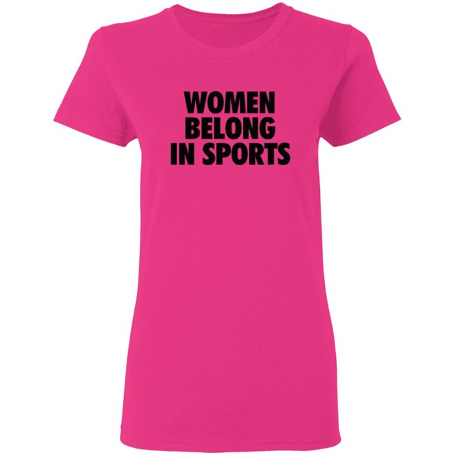 Women Belong In Sports Hoodie Women Belong In Sports Hoodie