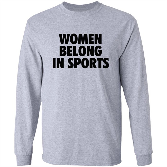 Women Belong In Sports Hoodie Women Belong In Sports Hoodie