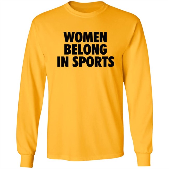 Women Belong In Sports Hoodie Women Belong In Sports Hoodie