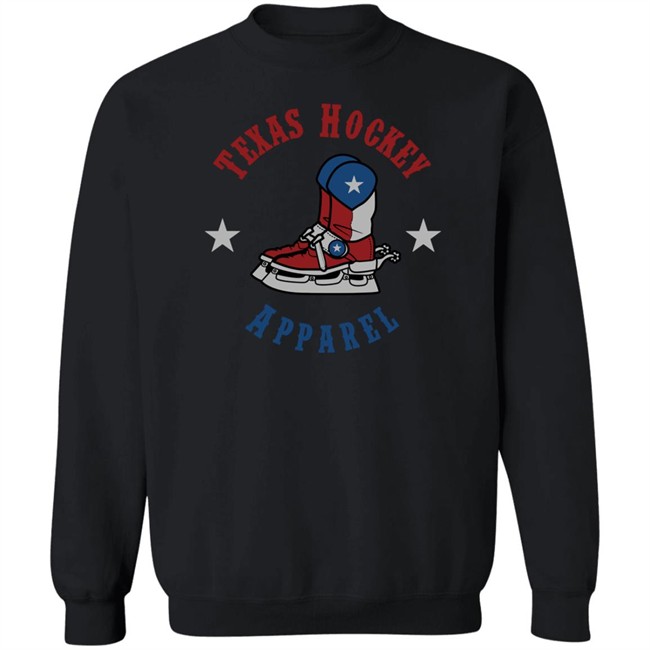 Texas Hockey Apparel The Black New Boot Goofin Tee Shirt Texas Hockey Apparel The Black New Boot Goofin Tee Shirt