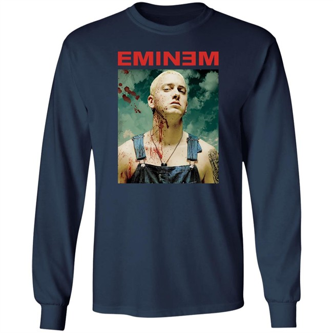 Eminem Merch Bloody Chainsaw T Shirt Eminem Merch Bloody Chainsaw T Shirt