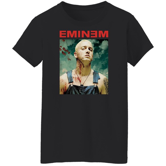 Eminem Merch Bloody Chainsaw T Shirt Eminem Merch Bloody Chainsaw T Shirt