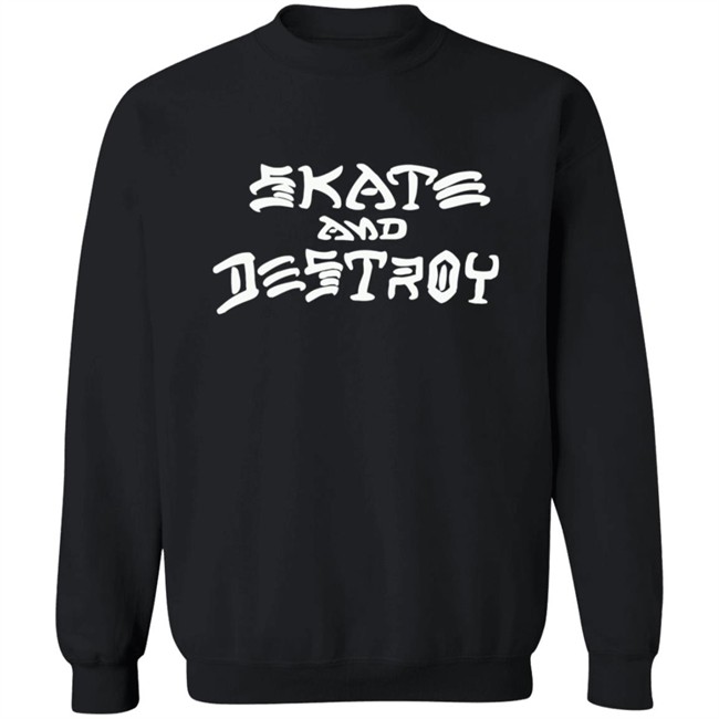 Thrasher Skate And Destroy Hoodie Thrasher Skate And Destroy Hoodie