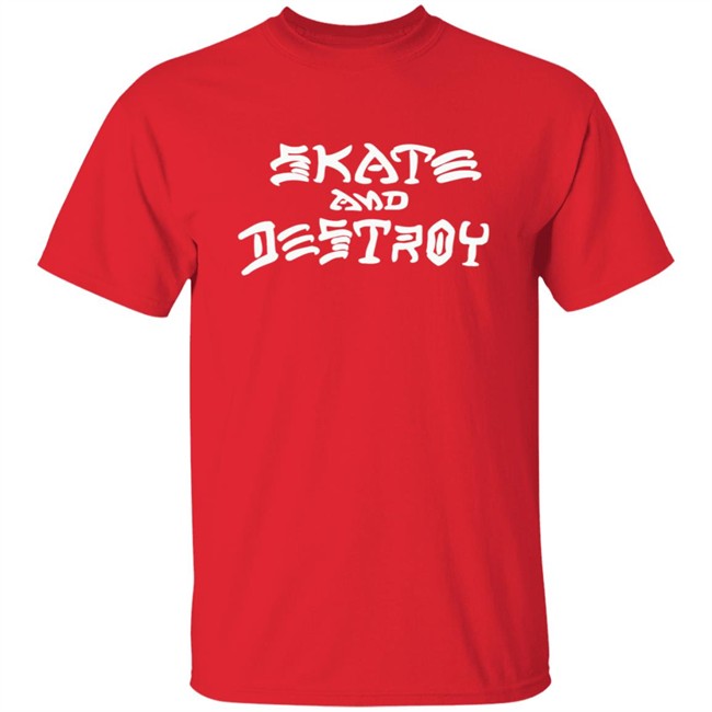 Thrasher Skate And Destroy Hoodie Thrasher Skate And Destroy Hoodie