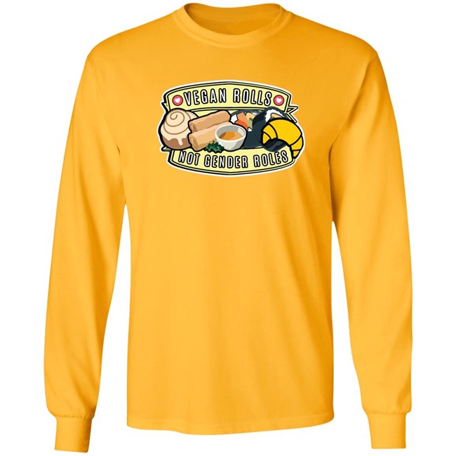 Niche Vegan Girl Gang Vegan Rolls Not Gender Roles Shirt Niche Vegan Girl Gang Vegan Rolls Not Gender Roles Shirt