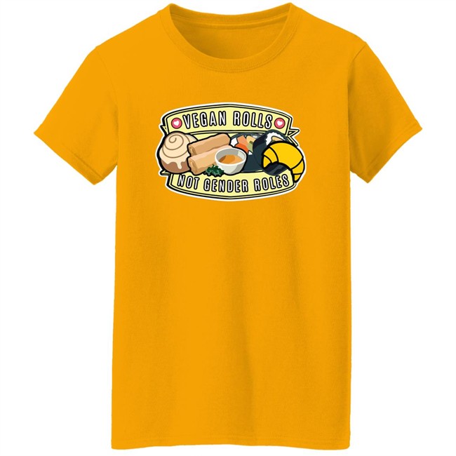 Niche Vegan Girl Gang Vegan Rolls Not Gender Roles Shirt Niche Vegan Girl Gang Vegan Rolls Not Gender Roles Shirt