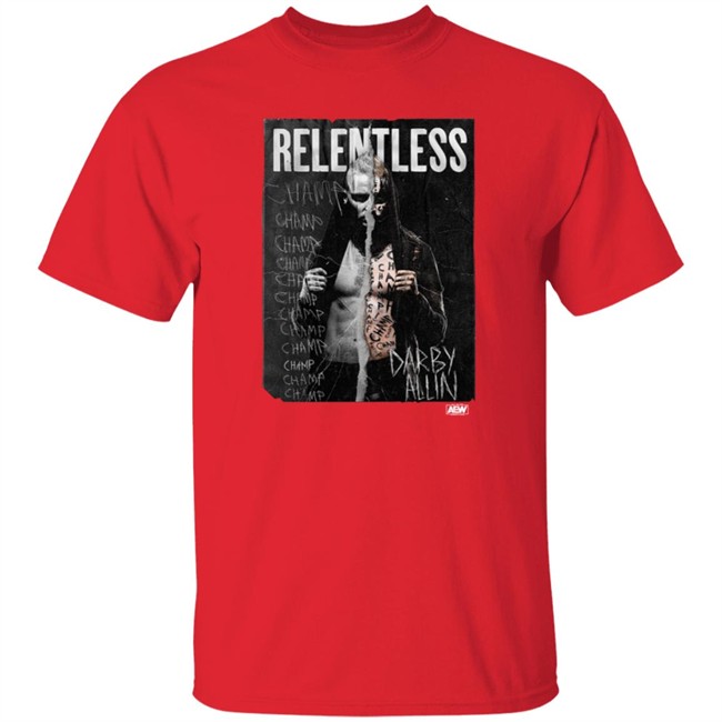 Darby Allin Relentless Champ Shirt Darby Allin Relentless Champ Shirt