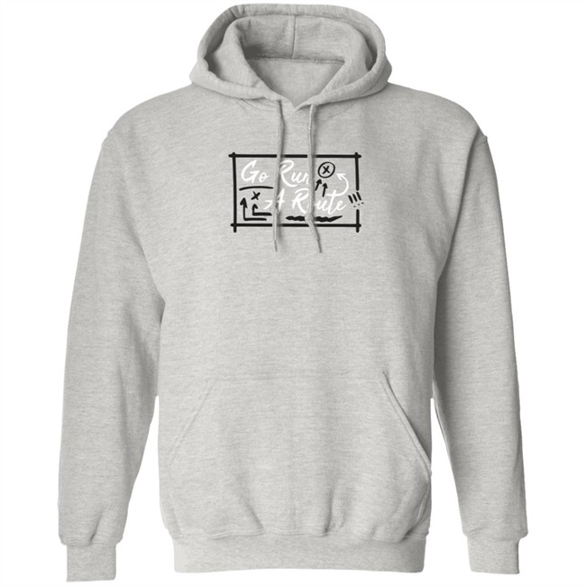 Go Run A Route T Shirt Go Run A Route T Shirt