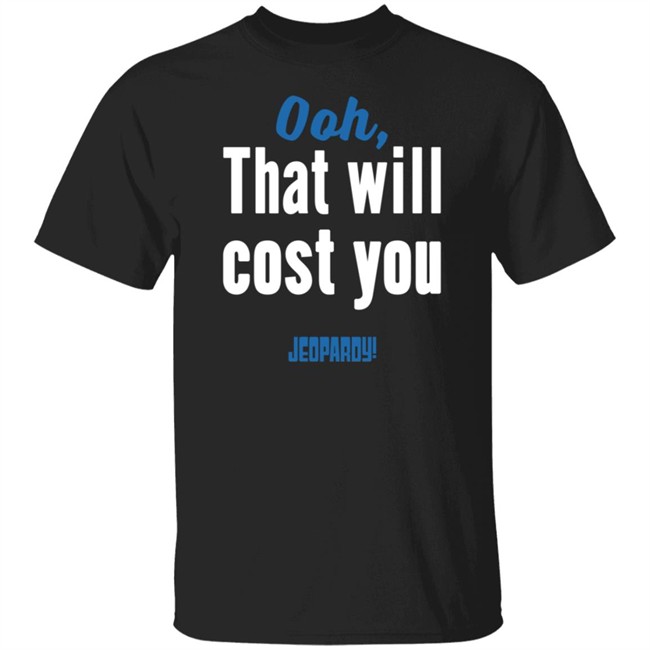Jeopardy Merchandise That Will Cost You Jeopardy Tee Shirt