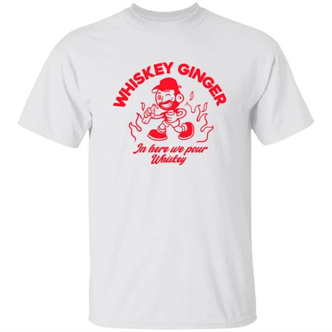 Bad Friends Andrew Santino In Here We Pour Whiskey Gold Tee Shirt