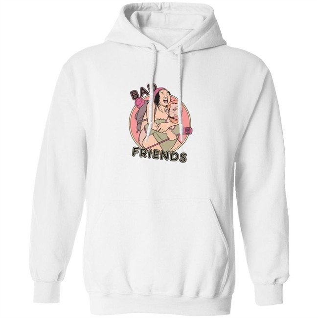 Bad Friends Andrew Santino Piggy Back Tee Shirt Bad Friends Andrew Santino Piggy Back Tee Shirt