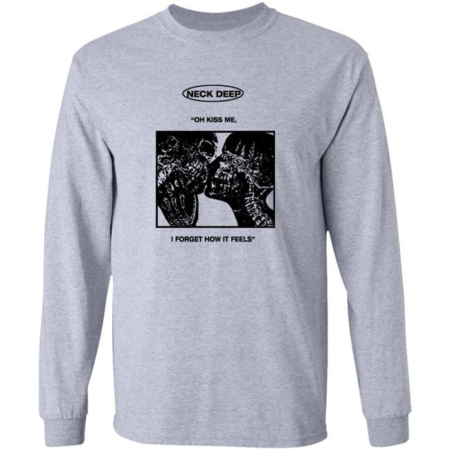 Neck Deep Merch Kiss Me Shirt Neck Deep Merch Kiss Me Shirt