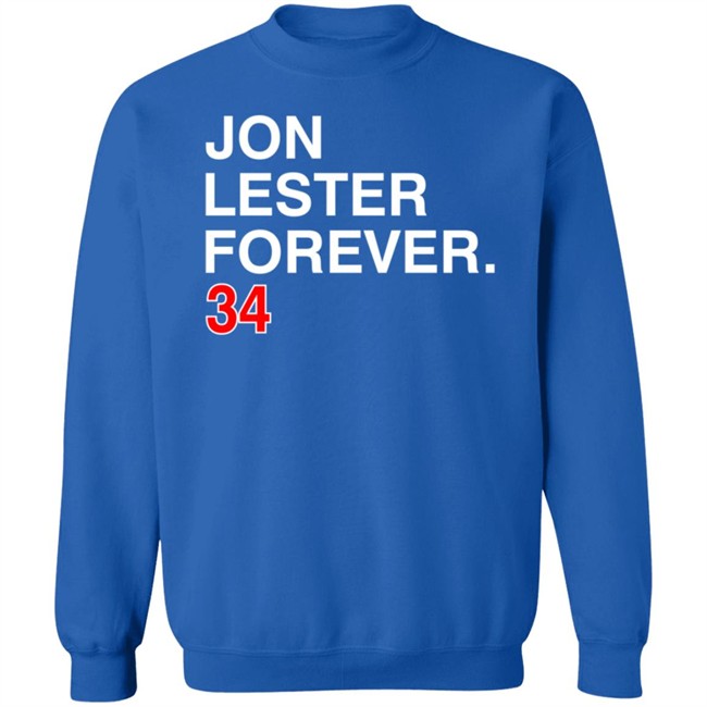 Obvious Shirts Jon Lester Forever 34 Tee Shirt Obvious Shirts Jon Lester Forever 34 Tee Shirt