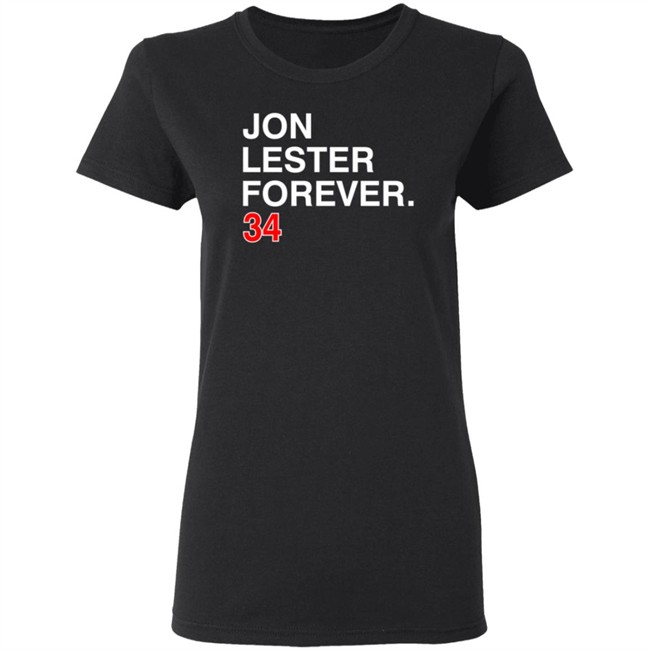 Obvious Shirts Jon Lester Forever 34 Tee Shirt Obvious Shirts Jon Lester Forever 34 Tee Shirt