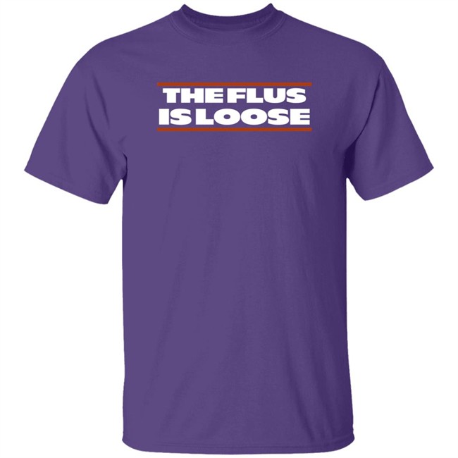 Barstool Sports Store Red Line Radio The Flus Is Loose Tee Shirt Barstool Sports Store Red Line Radio The Flus Is Loose Tee Shirt
