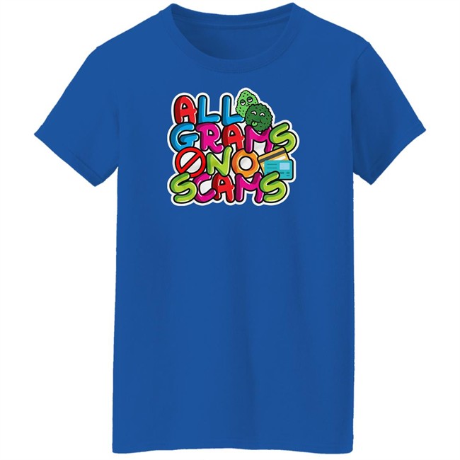 Tokaveli All Grams No Scams T Shirt Tokaveli All Grams No Scams T Shirt