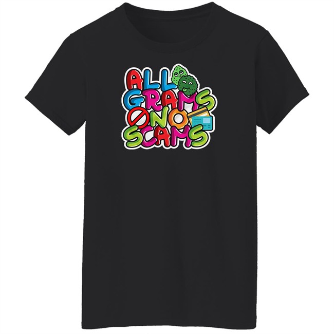 Tokaveli All Grams No Scams T Shirt Tokaveli All Grams No Scams T Shirt