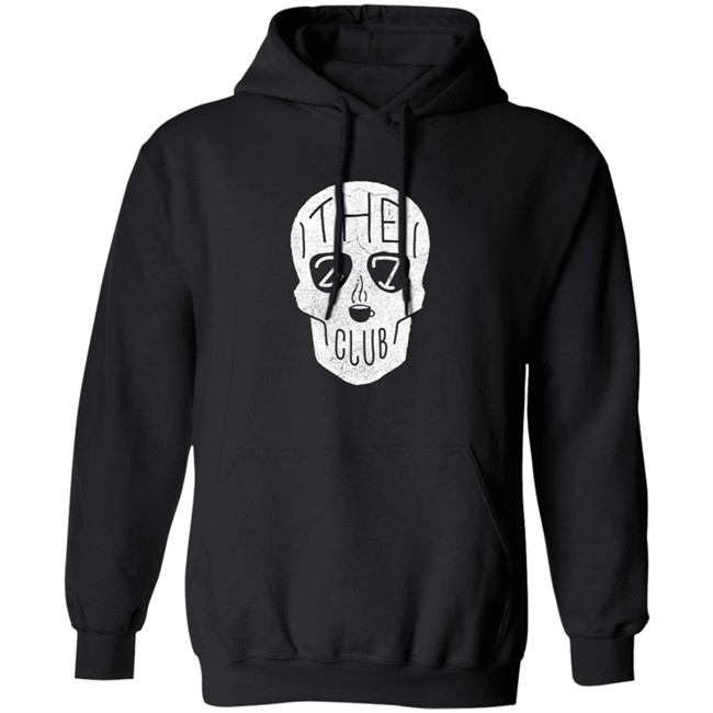 The 27 Club Coffee Skull Logo T Shirt The 27 Club Coffee Skull Logo T Shirt