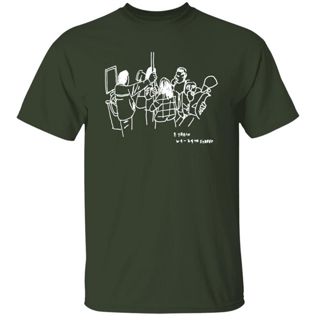 Uniqlo Jason Polan E Train SweatShirt Uniqlo Jason Polan E Train SweatShirt