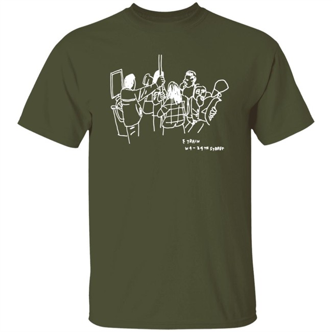 Uniqlo Jason Polan E Train SweatShirt Uniqlo Jason Polan E Train SweatShirt