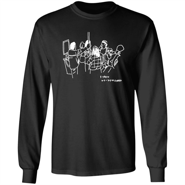 Uniqlo Jason Polan E Train SweatShirt Uniqlo Jason Polan E Train SweatShirt